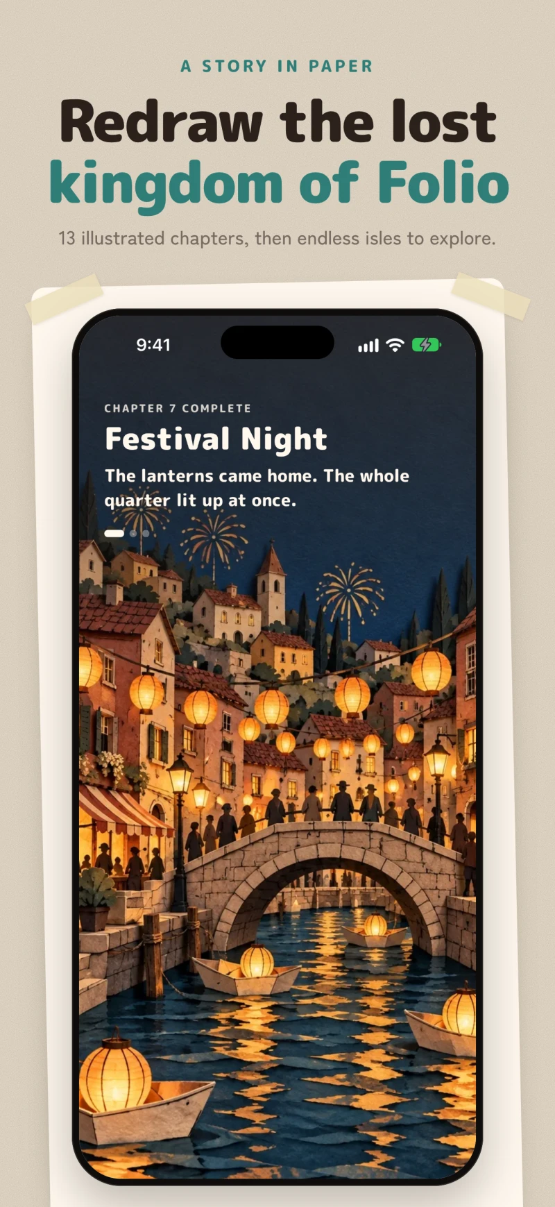 Act II story art: The Lantern Quarter